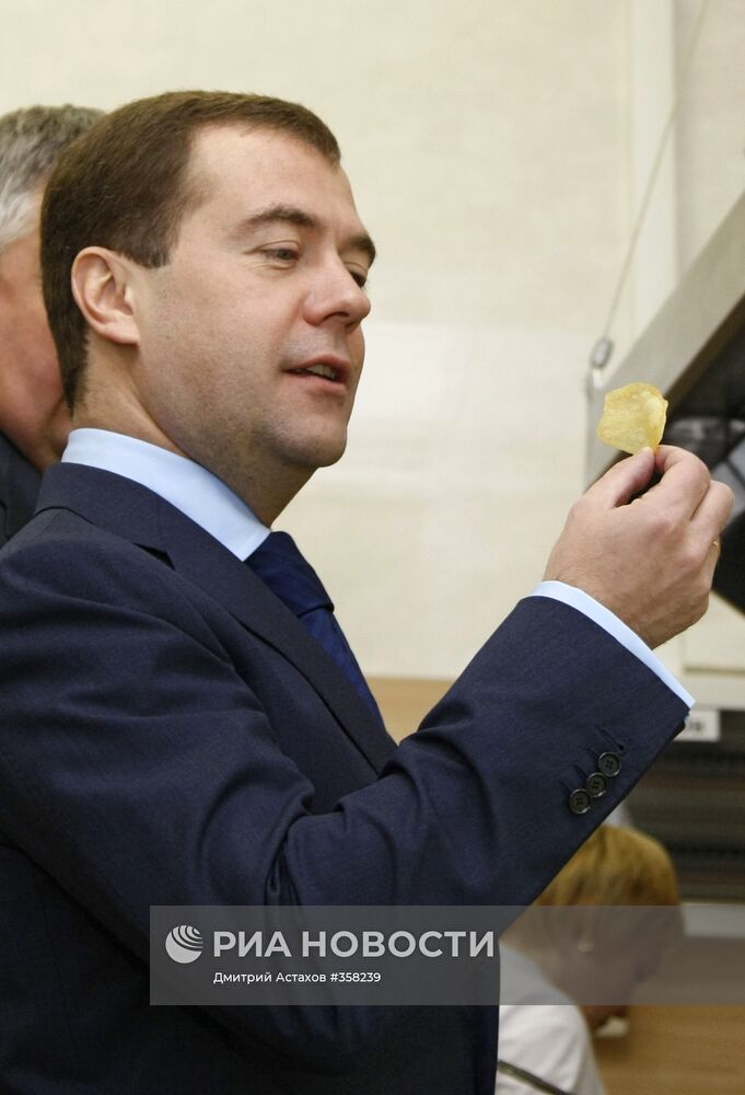 Рабочая поездка президента России в Дмитровский район