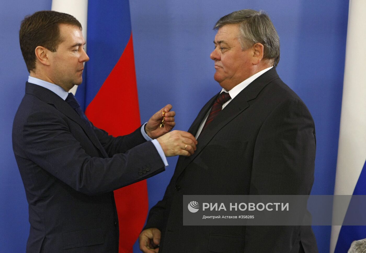 Рабочая поездка президента России в Дмитровский район