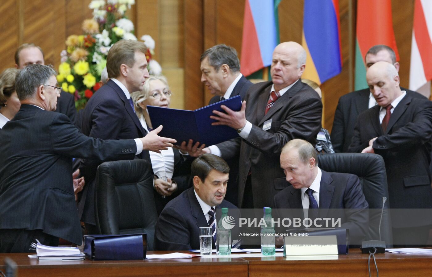 Визит В. Путина в Молдову