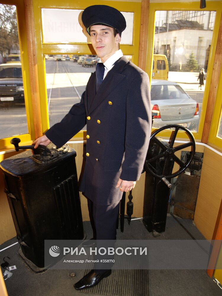 В Саратове отметили 100-летие пуска первого городского трамвая