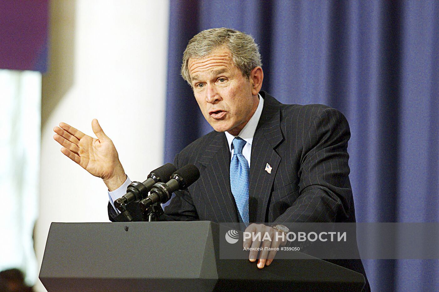 Дж.Буш в Санкт-Петербургском университете