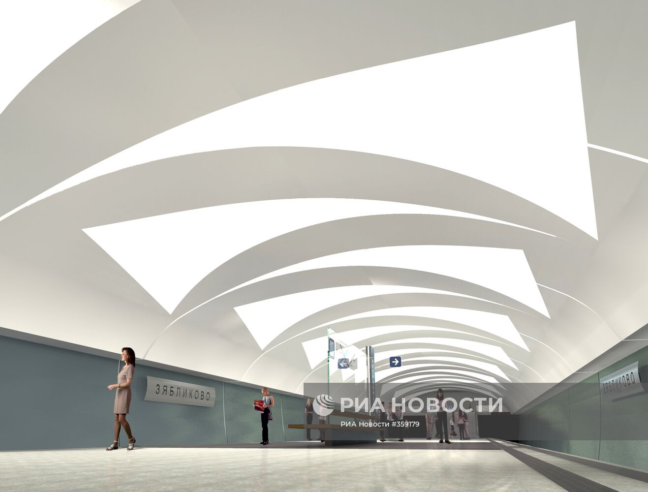 Представлены макеты строящихся станций метро
