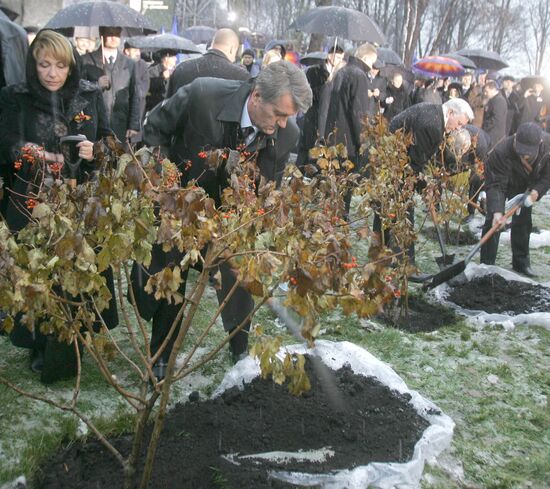 Мероприятия памяти жертв Голодомора прошли в Киеве