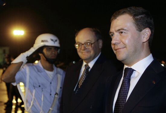 Официальный визит президента РФ Д.Медведева в Бразилию