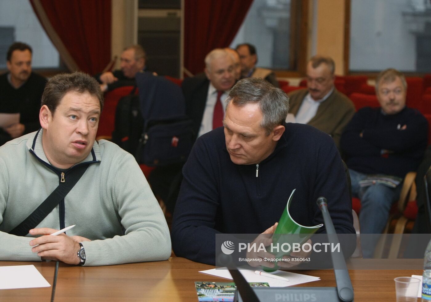 Встреча ведущих российских футбольных тренеров