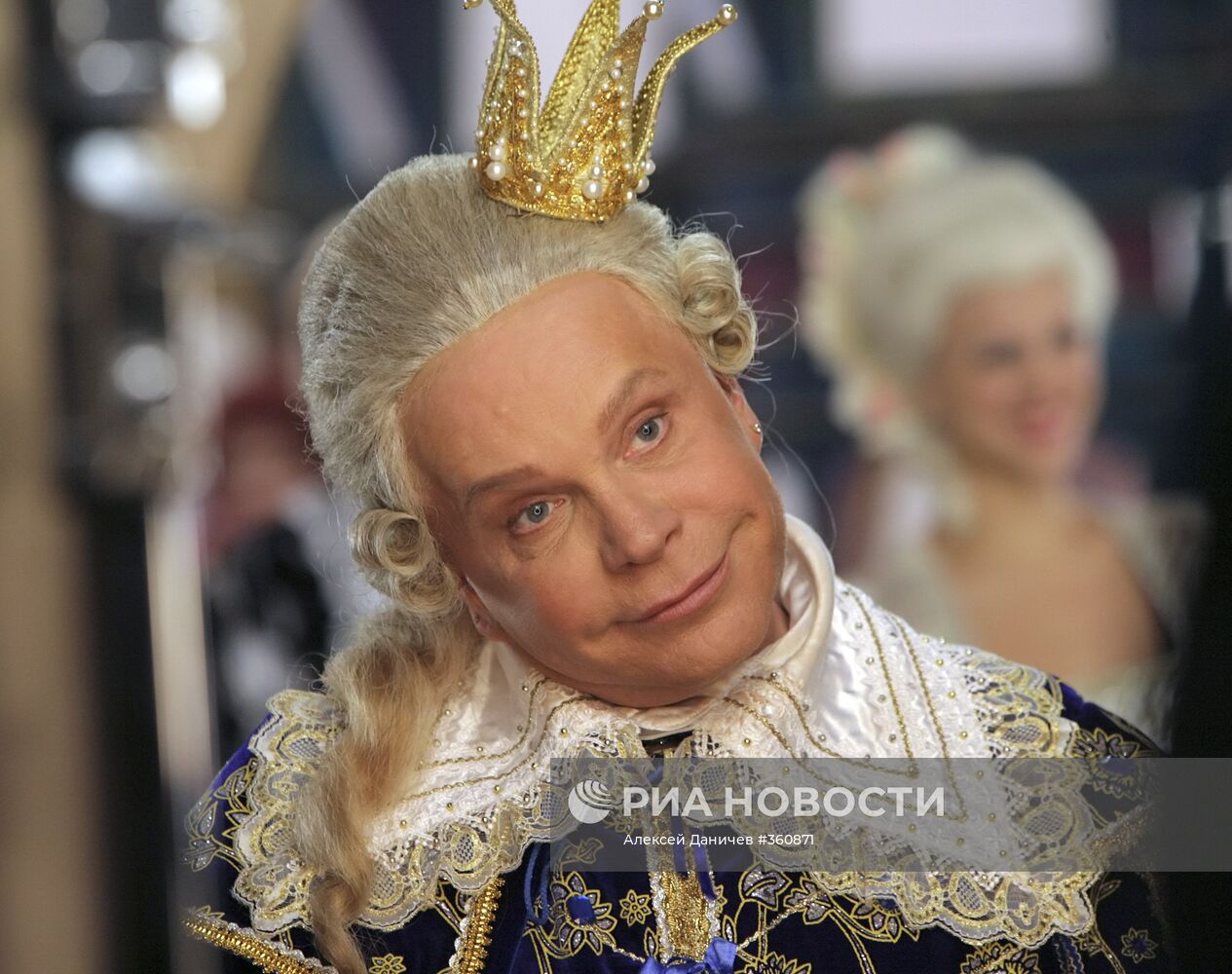 Съемки новогоднего шоу "Золотая рыбка"