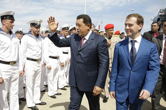 Официальный визит Дмитрий Медведева в Венесуэлу-день второй
