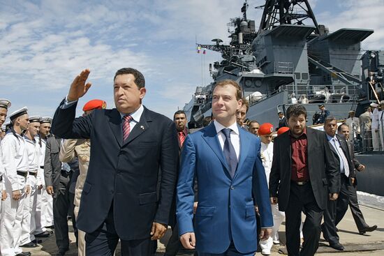 Официальный визит Дмитрий Медведева в Венесуэлу-день второй