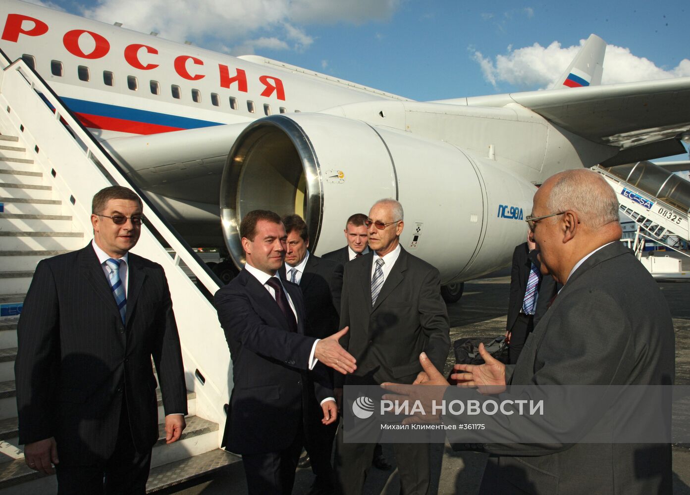 Рабочий визит президента РФ Д.Медведева в республику Куба