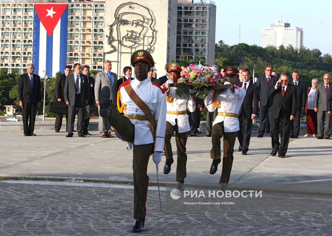 Рабочий визит президента РФ Д.Медведева в республику Куба