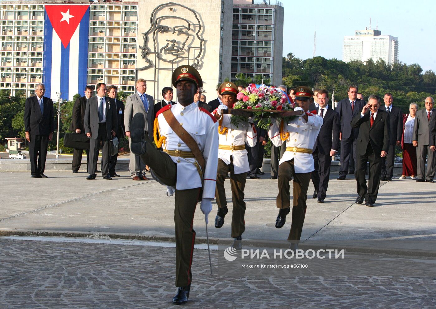 Рабочий визит президента РФ Д.Медведева в республику Куба