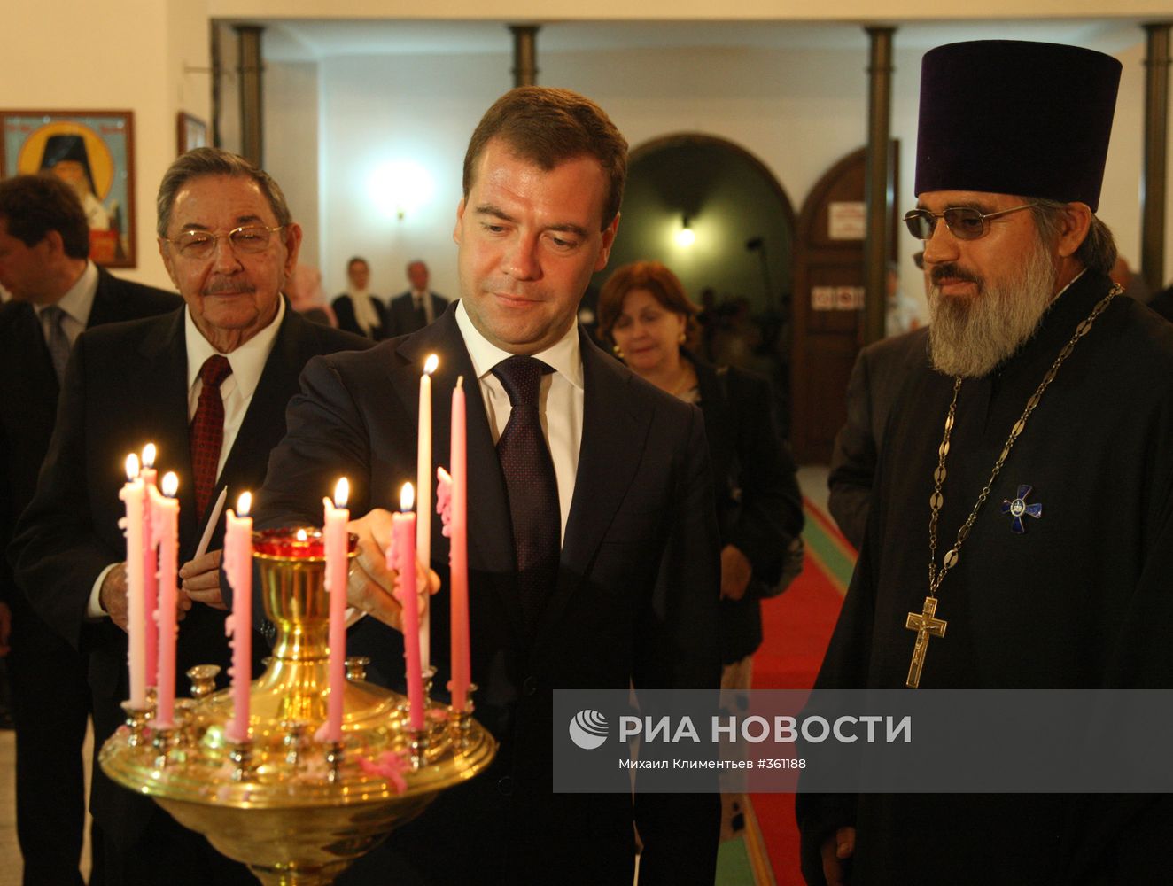 Рабочий визит президента РФ Д.Медведева в республику Куба