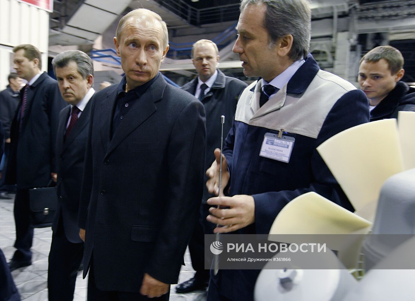 Рабочая поездка В.Путина в Ярославскую область