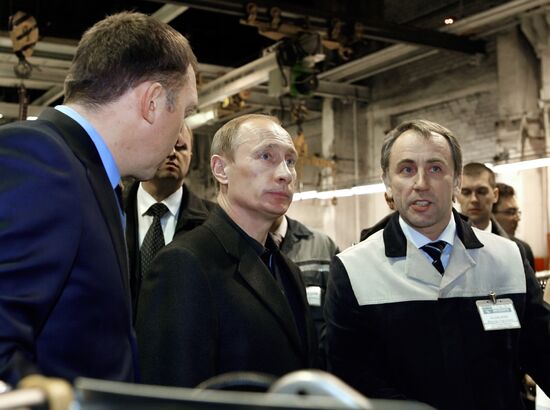 Рабочая поездка В.Путина в Ярославскую область