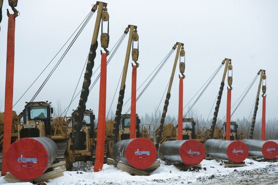 Начало строительства газопровода «Бованенково – Ухта»