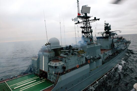 Сторожевой корабль Балтийского флота "Неустрашимый"