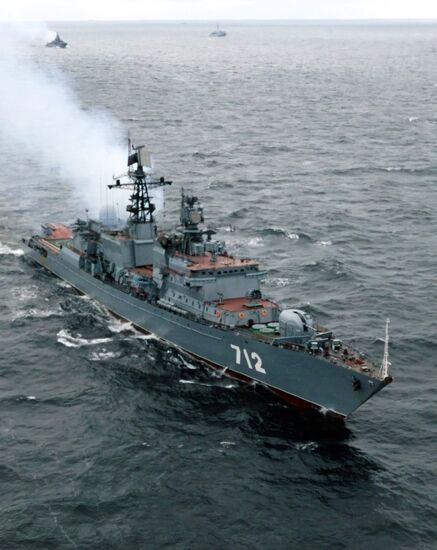 Сторожевой корабль Балтийского флота "Неустрашимый"