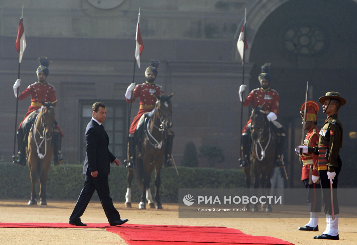 Второй день официального визита Дмитрия Медведева в Индию