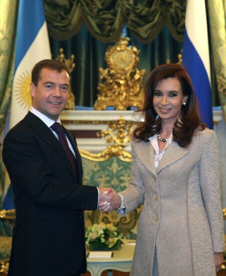Официальный визит президента Республики Аргентина в Россию