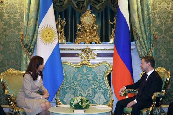 Официальный визит президента Республики Аргентина в Россию