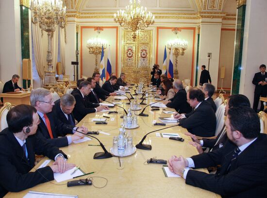 Российско-аргентинские переговоры в Кремле