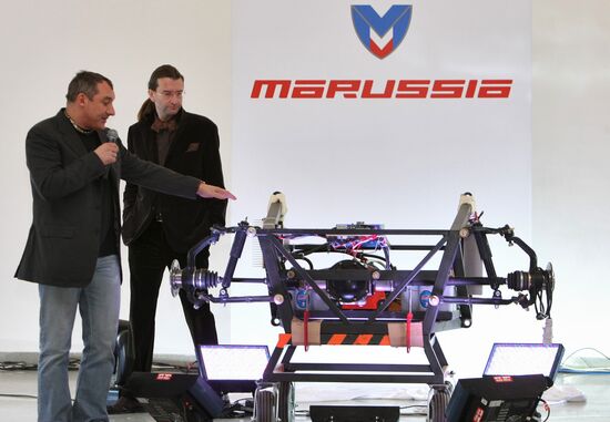 В Москве представлен российский серийный спорткар "Маруся"