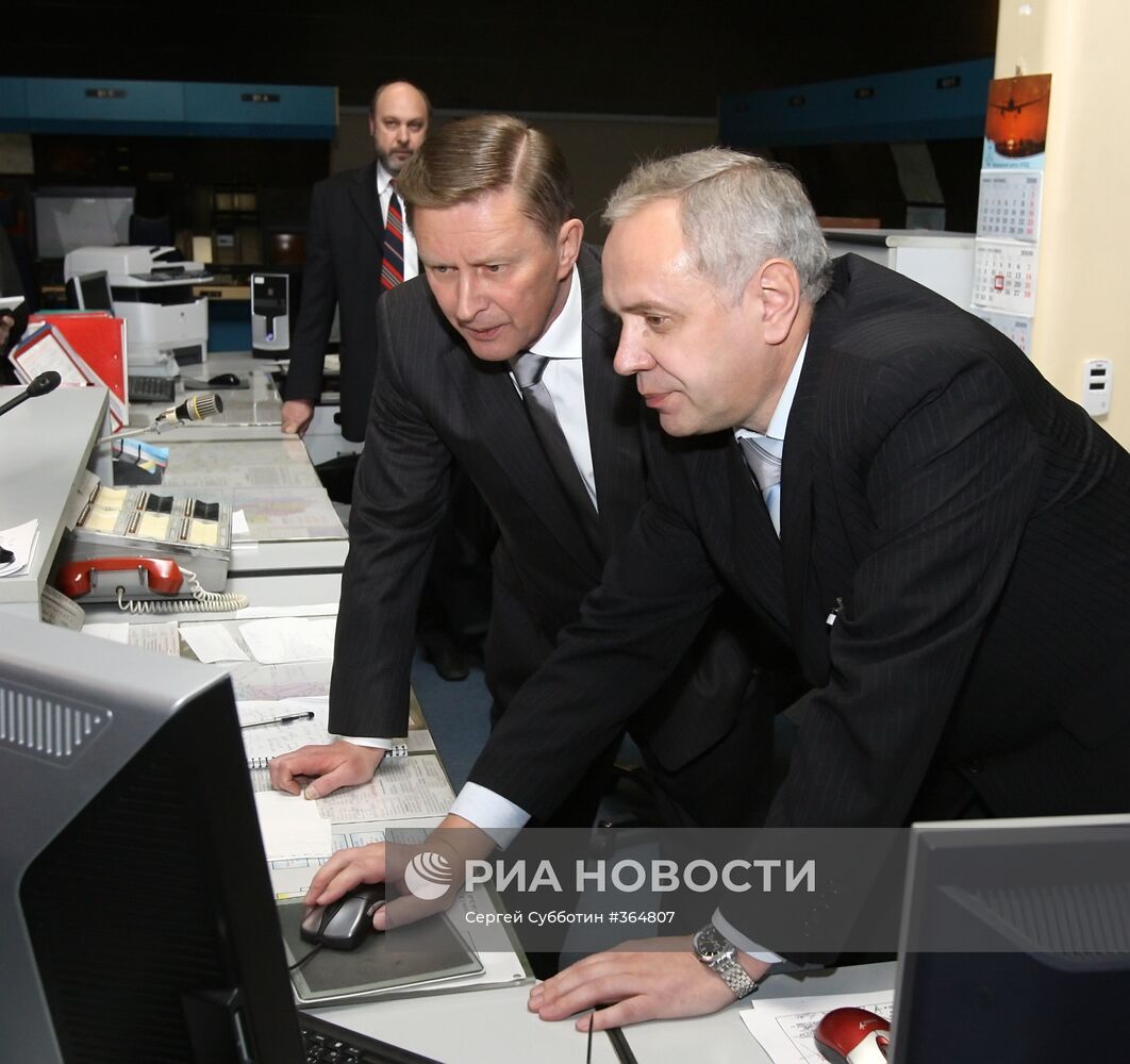 Сергей Иванов посетил МЦ АУВД