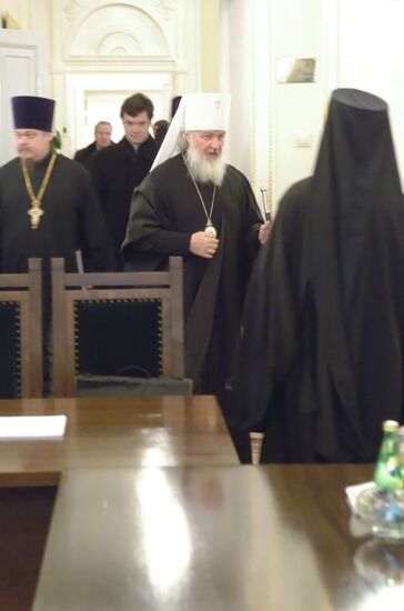 Заседание Комиссии по подготовке Поместного собора РПЦ