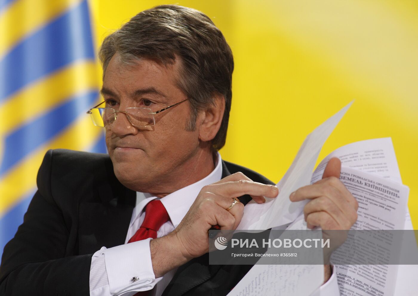 Итоговая годовая пресс-конференция В.Ющенко