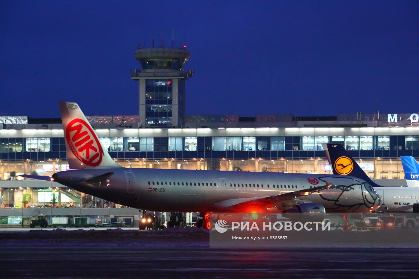Работа аэропорта "Домодедово"