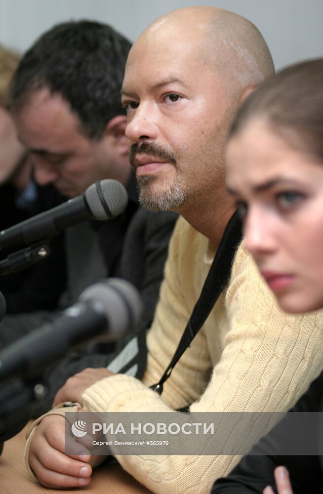 Федор Бондарчук на пресс-конференции в Ростове-на-Дону