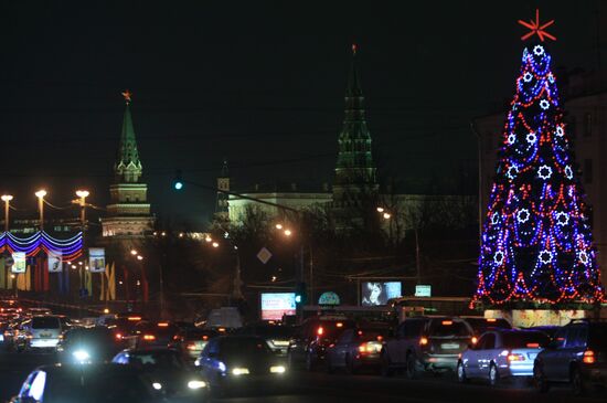 Предновогодняя Москва