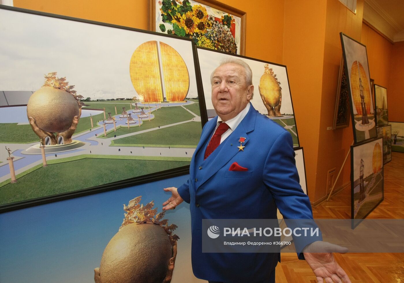 Президент Российской академии художеств Зураб Церетели
