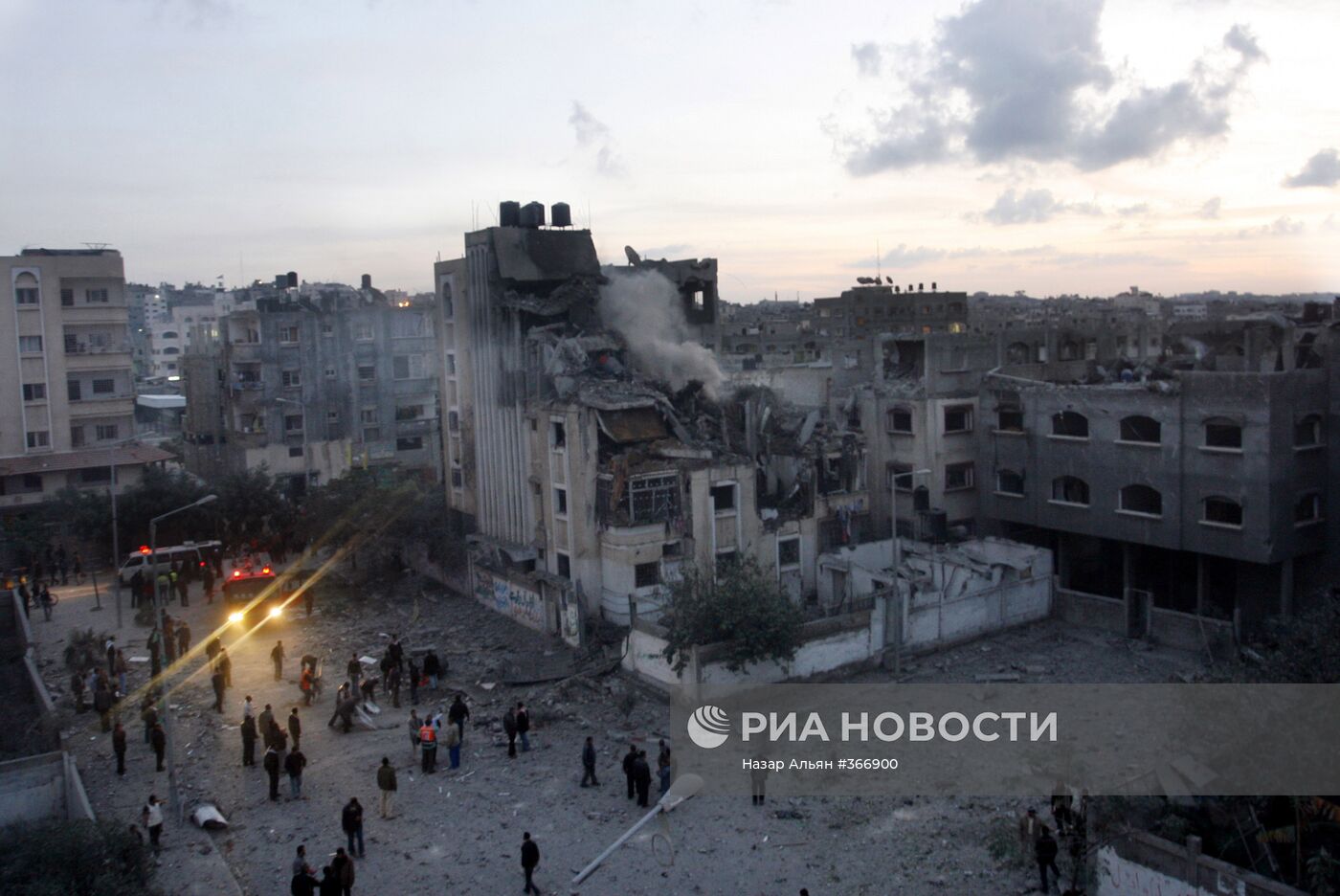 В секторе Газа во время авиаударов израильских ВВС