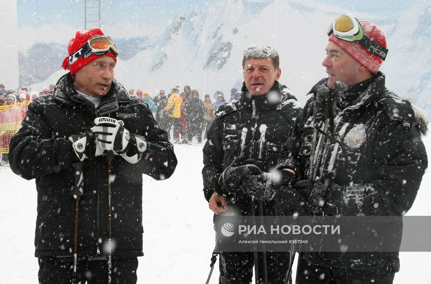 Президент и премьер-министр РФ посетили Сочи