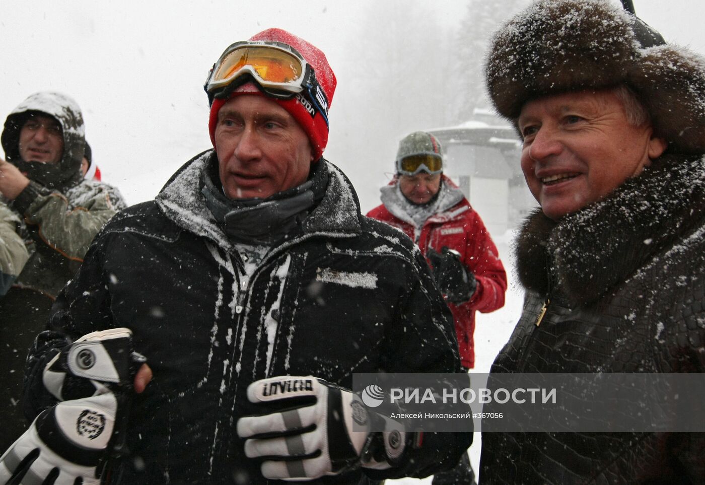 Премьер-министр РФ В. Путин посетил Сочи