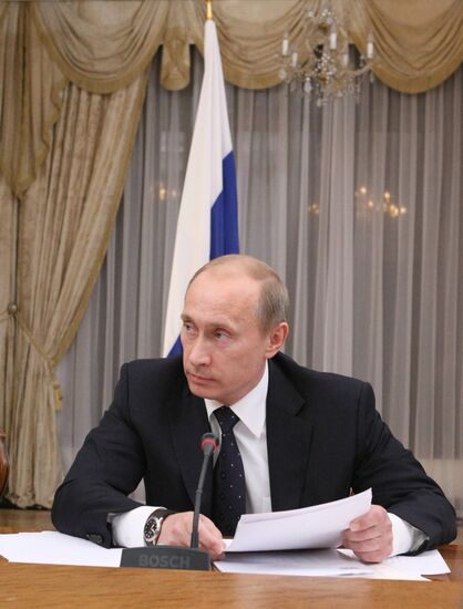 Встреча В.Путина с представителями иностранных СМИ