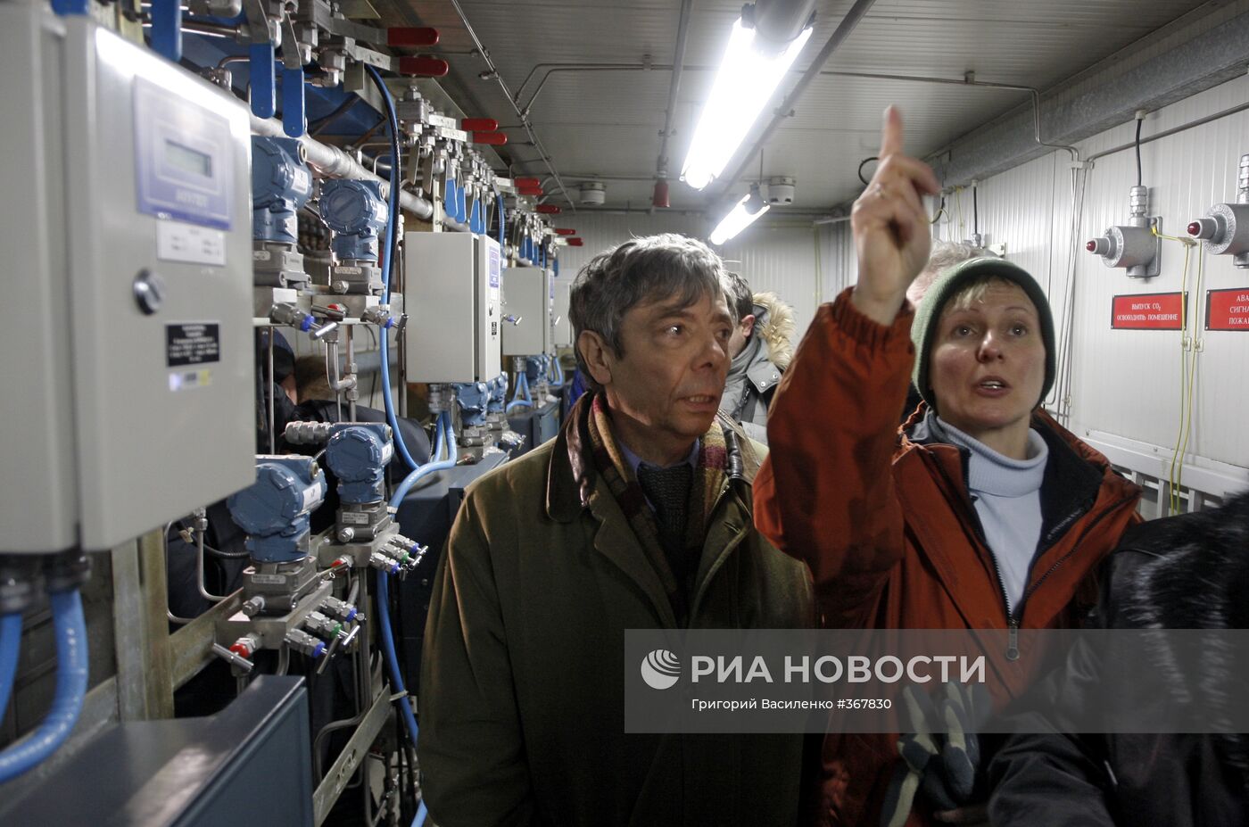 Международные эксперты-наблюдатели на ГИС "Суджа"