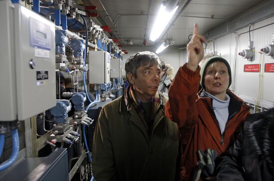 Международные эксперты-наблюдатели на ГИС "Суджа"