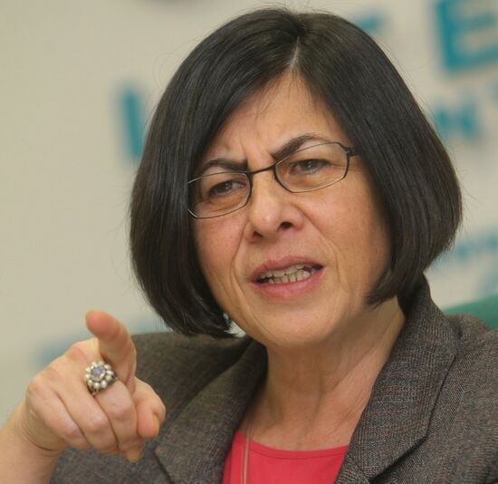 Пресс-конференция посла Государства Израиль в РФ Анны Азари