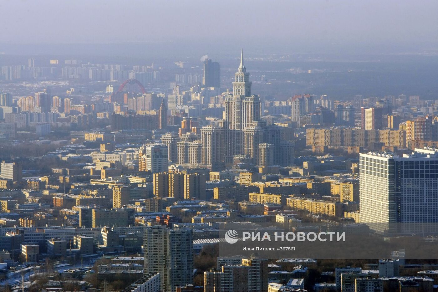 Вид Москвы