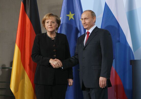 Рабочий визит В.Путина в Федеративную Республику Германия