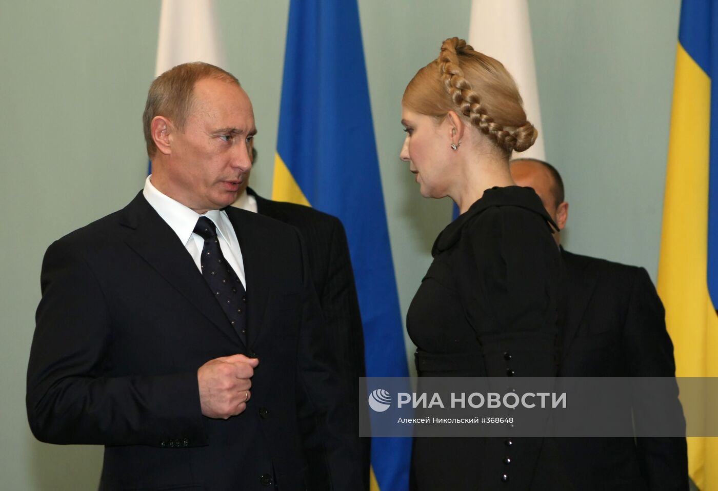 Встреча премьер-министров России и Украины