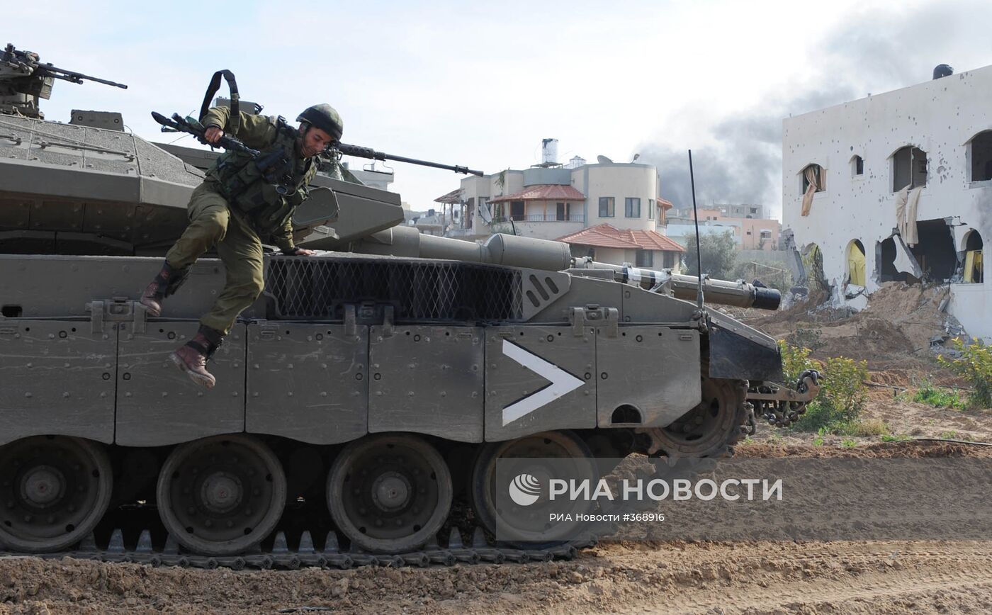 Действия израильских войск в секторе Газа