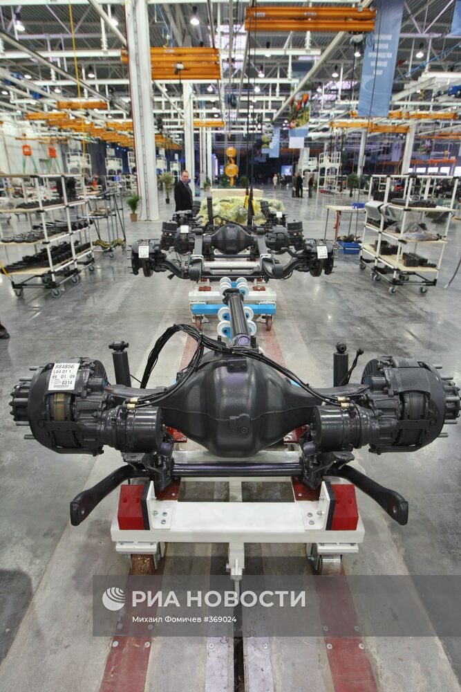 Открытие завода Volvo Group в Калуге