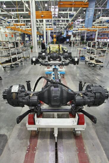 Открытие завода Volvo Group в Калуге