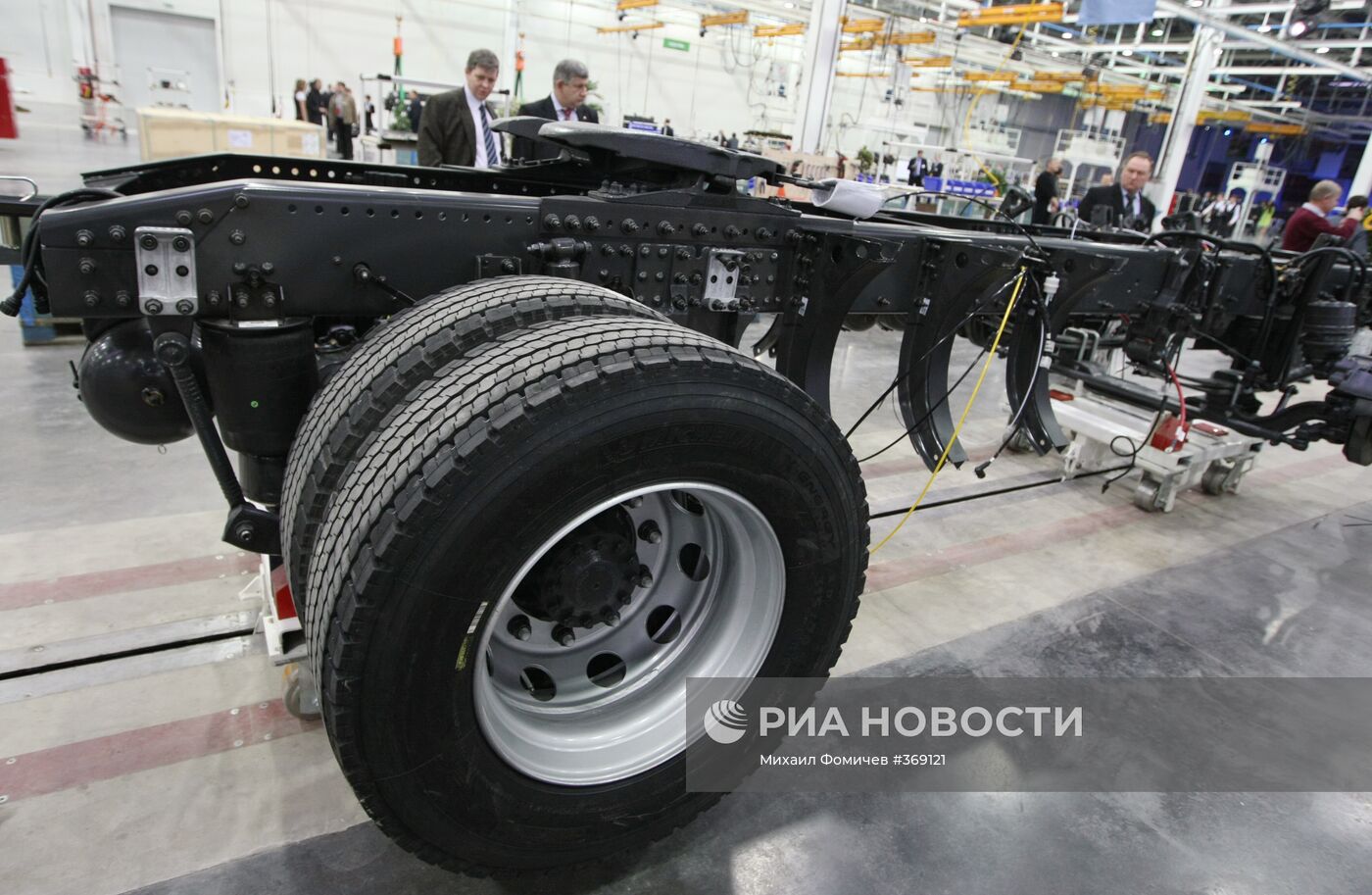 Открытие завода Volvo Group в Калуге