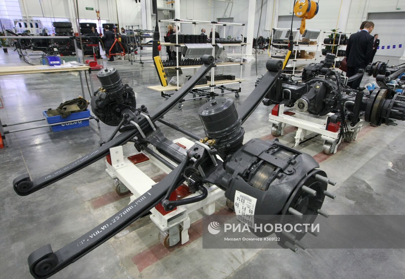 Открытие завода Volvo Group в Калуге