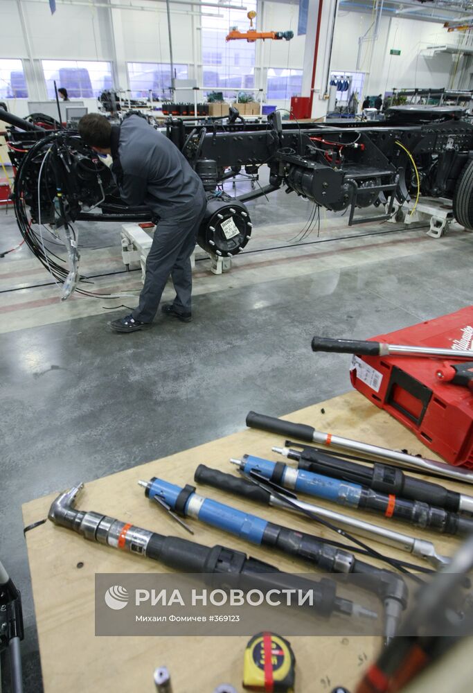 Открытие завода Volvo Group в Калуге