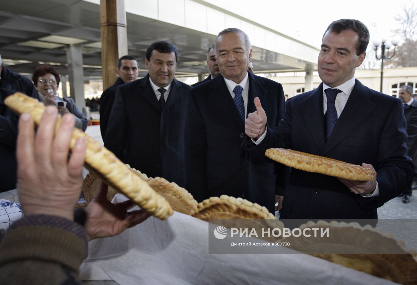 Государственный визит президента РФ Д.Медведева в Узбекистан